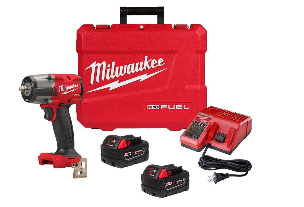 Milwaukee Tool M18 FUEL 3/8" Mid-Torque Impact Wrench w/ Friction Ring Kit