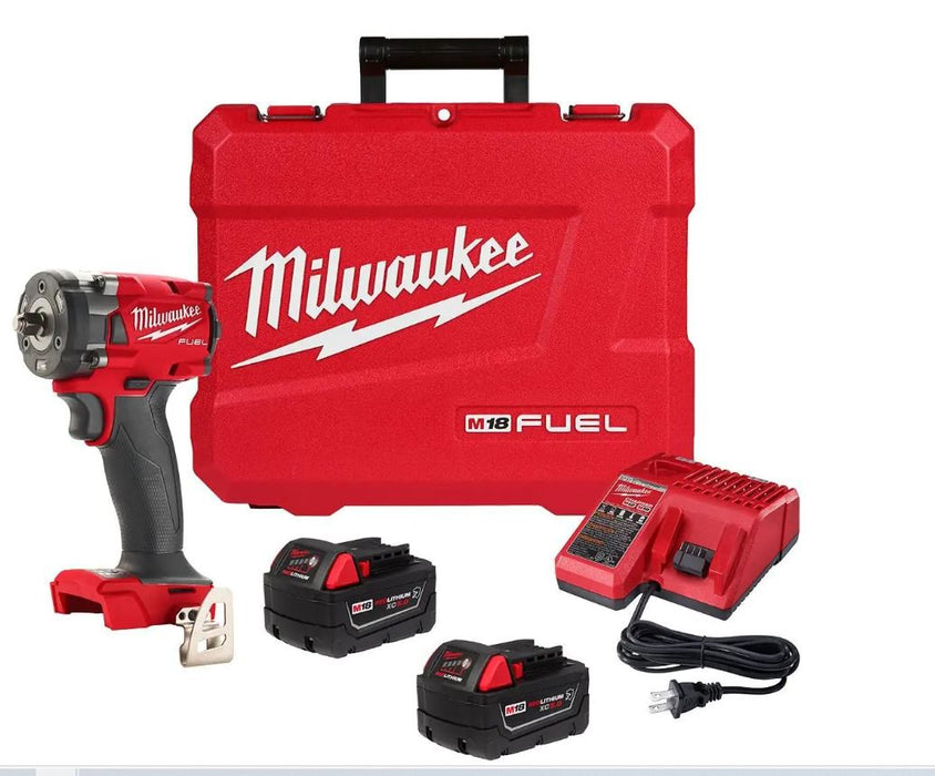 Milwaukee Tool M18 FUEL 3/8 " Compact Impact Wrench w/ Friction Ring Kit