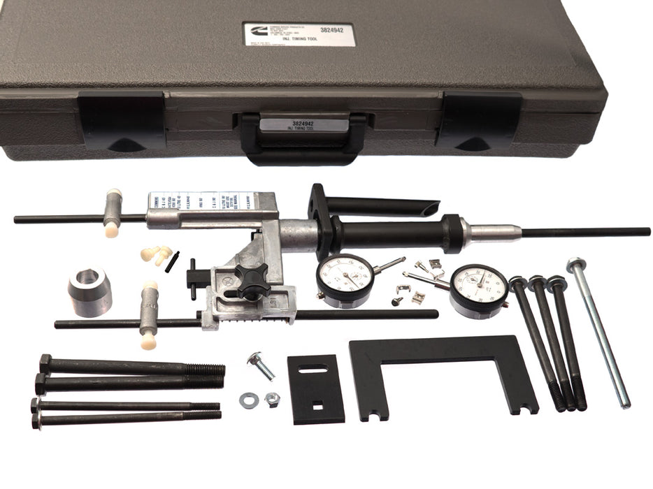 3824942 Cummins J, K, N, NH, V12, N14, & L10 Injector Timing Fixture Kit