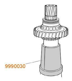 VOLVO (FM) TRUCK MAIN SHAFT BEARING REMOVER ADAPTER