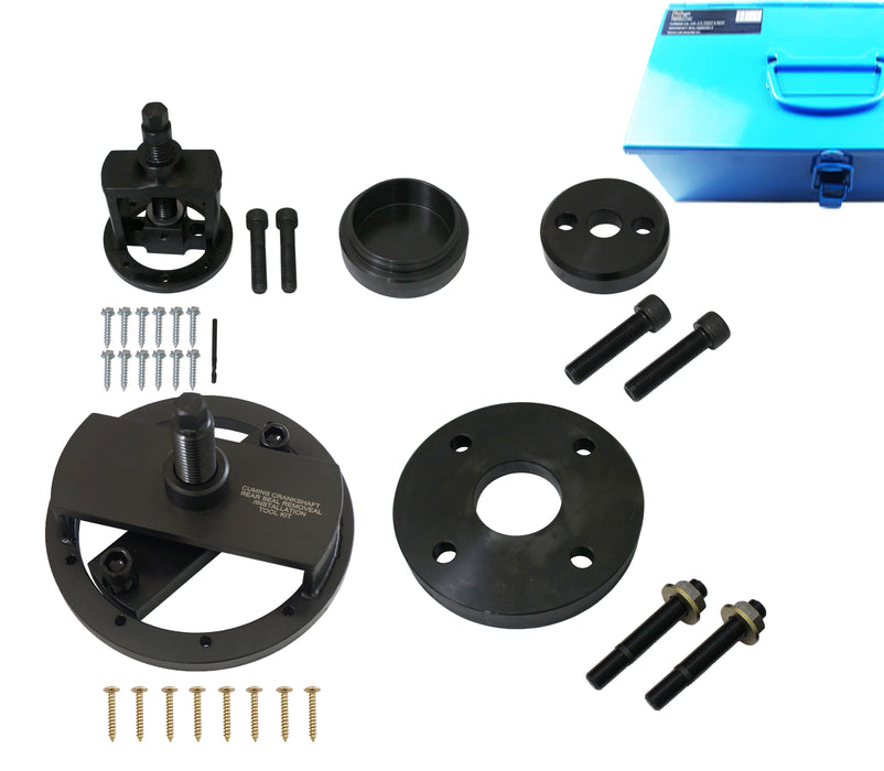 Cummins 3.9L, 5.9L & 6.7L Front & Rear Crankshaft Seal Remover & Installer With Wear Sleeve Installer Tool Set