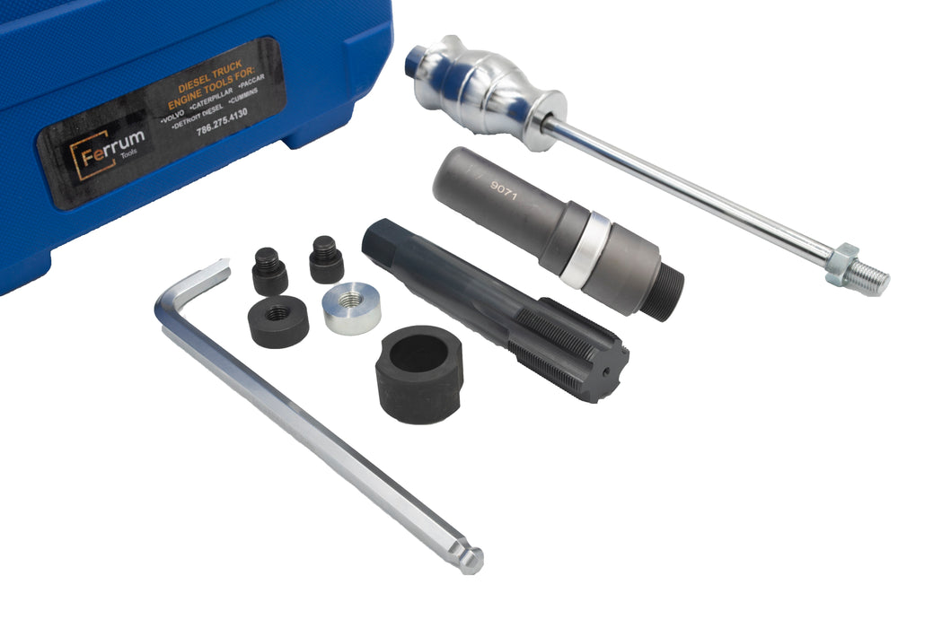 450-6157-00 ALTERNATIVE CUMMINS X15 ISX15 QSX15 SINGLE OVERHEAD CAM INJECTOR SLEEVE REMOVER (HEAD ON VEHICLE)