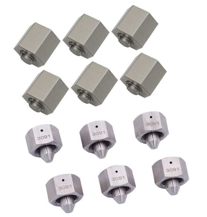 2163520 1903091 (Set of 12) ALTERNATIVE PACCAR HDEP HP FUEL RAIL TEST CAP