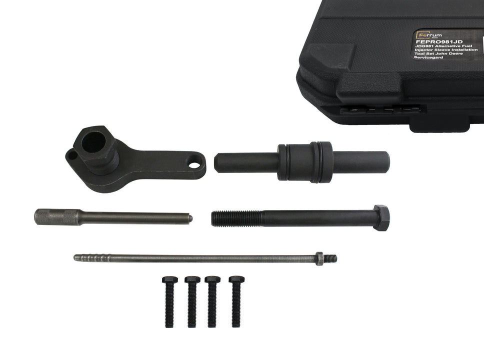 JDG981 Alternative Fuel Injector Sleeve Installation Tool Set John Deere