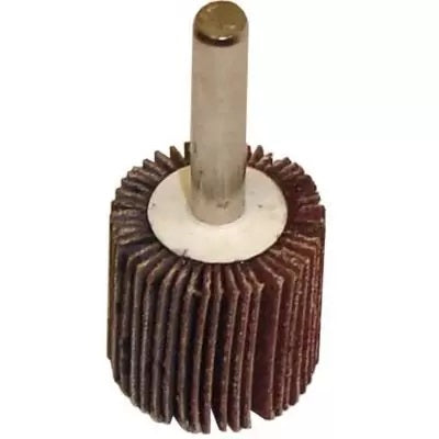 Flap Wheel 1" x 1" x 1/4" - 60 Grit, Abrasive Sandpaper