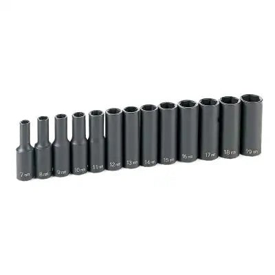 3/8" Drive 13-Piece Deep Metric Set