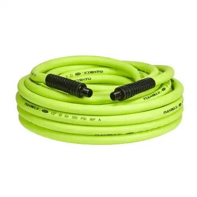 Flexzilla Air Hose, 1/2" x 50', 3/8" MNPT Fittings