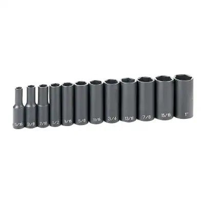 3/8" Drive 12-Piece Deep Set