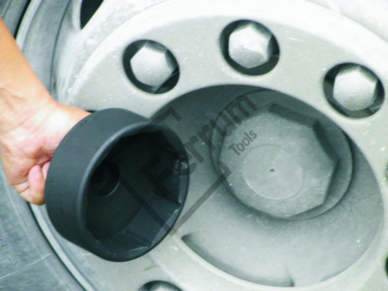 Volvo Wheel Shaft Cover Socket D12 D13 & D16 3/4" Dr. 115 mm, 8 Point