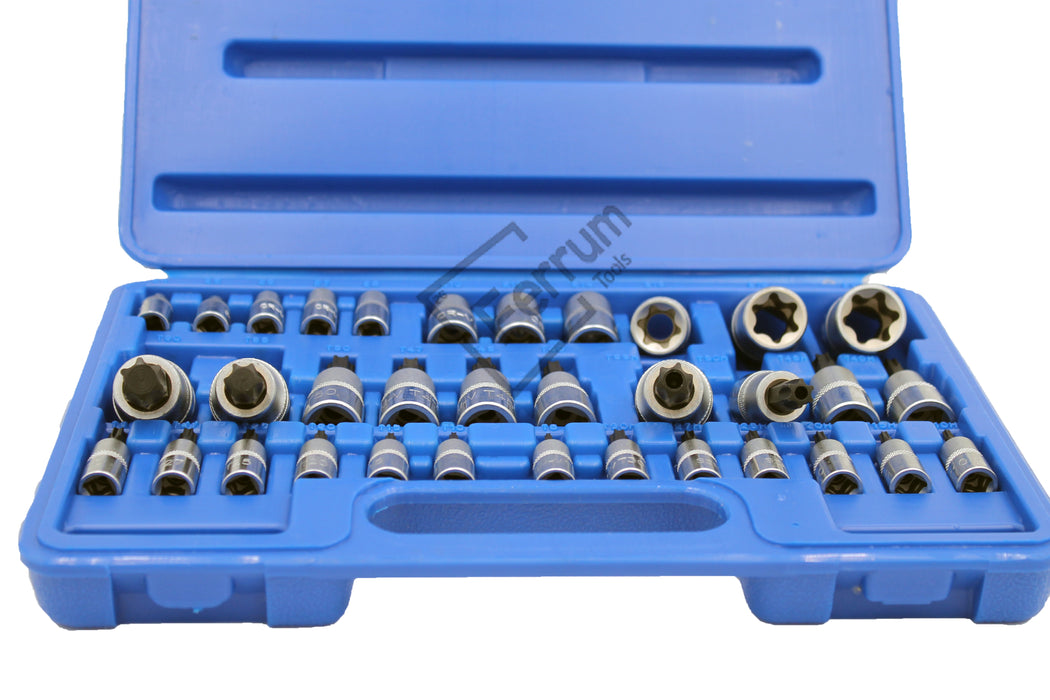 Ferrum Master Torx Bit Socket Set (34 PCS)