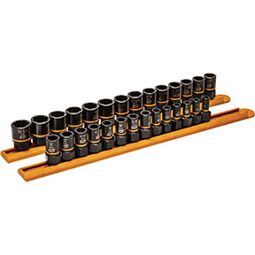 28 Pc. 1/4" and 3/8" Drive Bolt Biter Extension Socket
