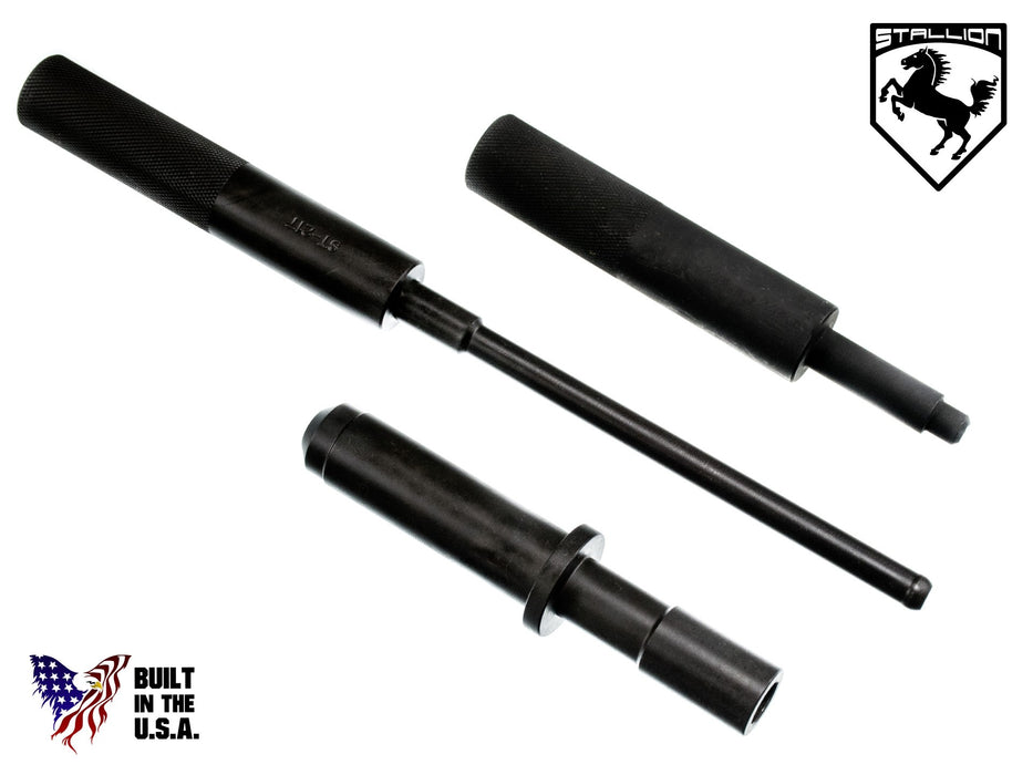 J-43265 & J-43266 7.8L Isuzu Duramax Injector Nozzle-Cup-Sleeve-Tube Remover & Installer Set Alt