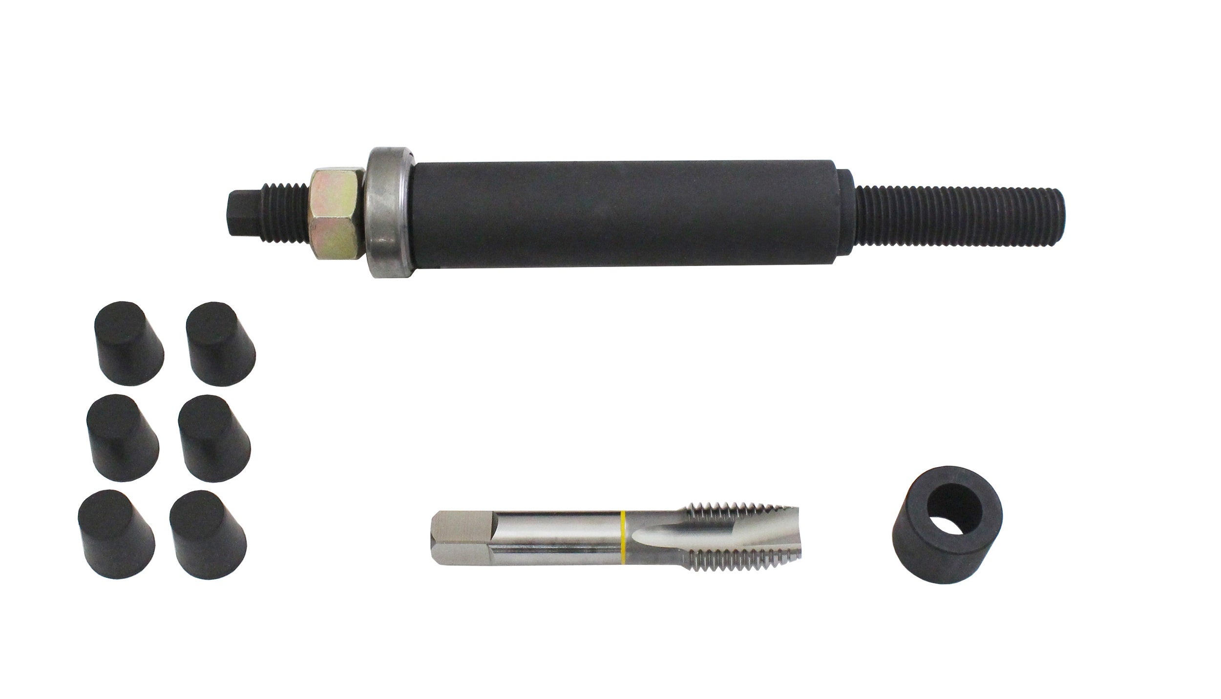 C9.3 C7 ACERT CAT Fuel Injector Sleeve Nozzle-Cup-Sleeve-Tube In-Vehicle Remover Tool w/Tap Alternative