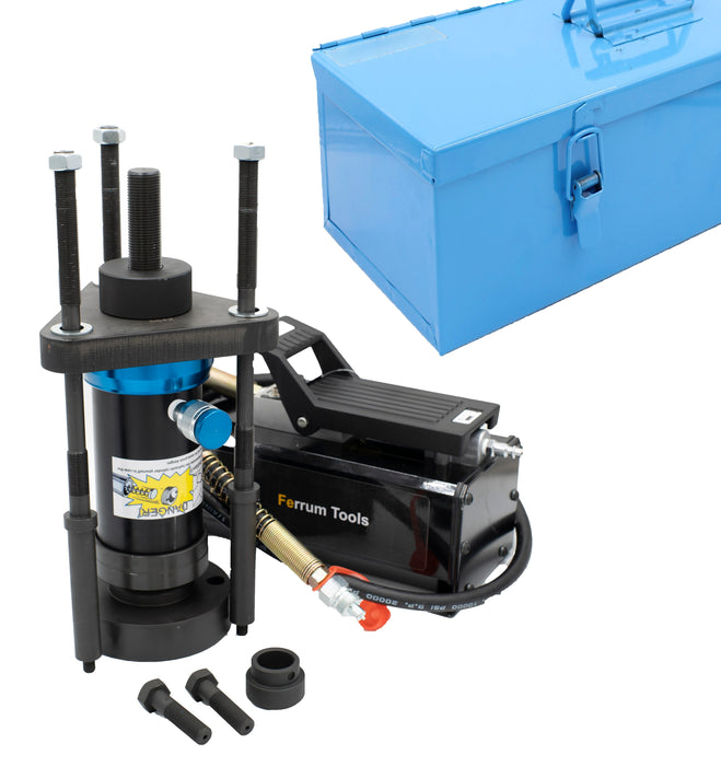J-35642 ALTERNATIVE CRANKSHAFT GEAR REMOVER & INSTALLER with Ram and Hydraulic Pump