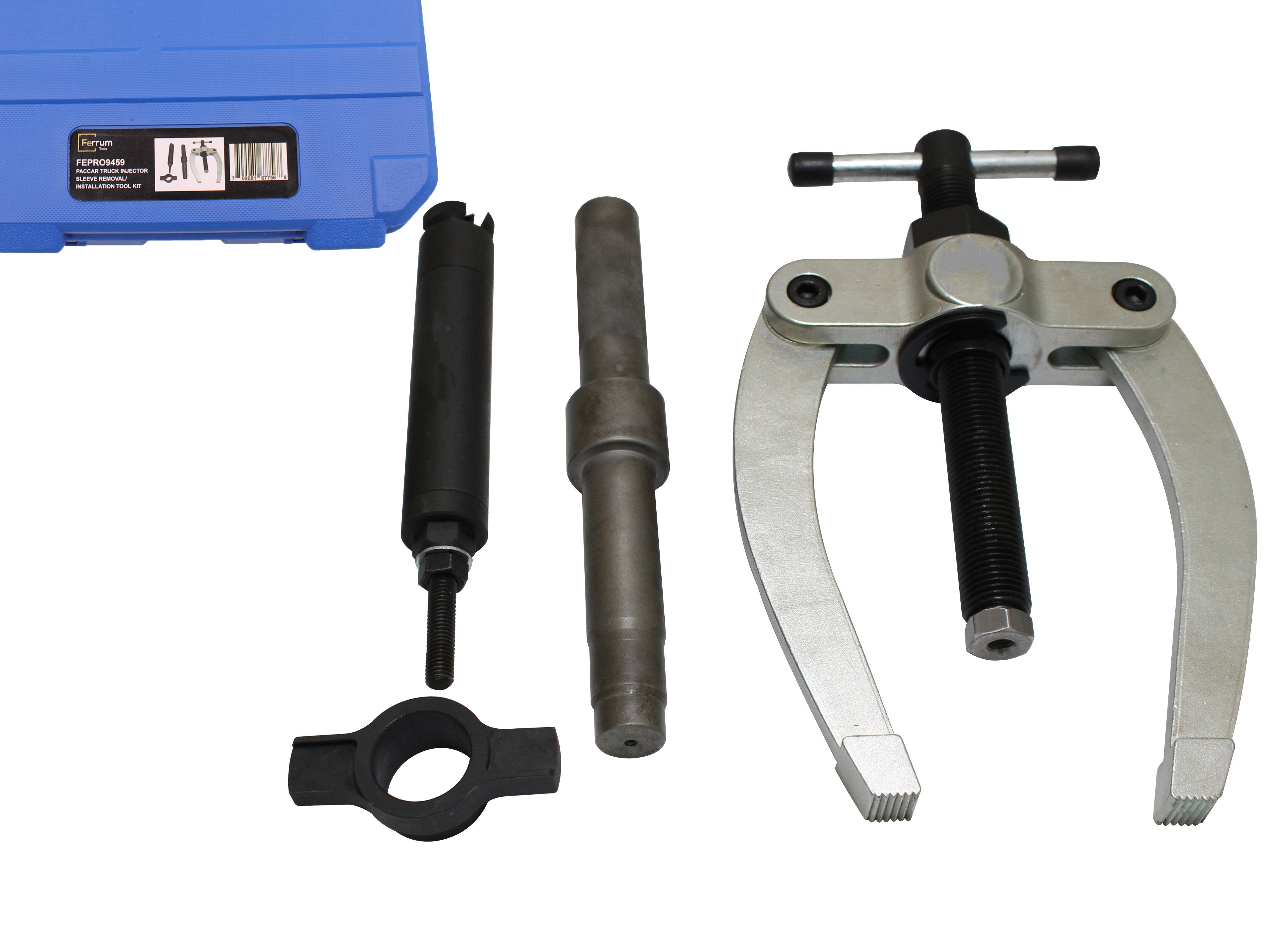 Paccar Truck Injector Sleeve Remover/Installer Set — Ferrum Tools