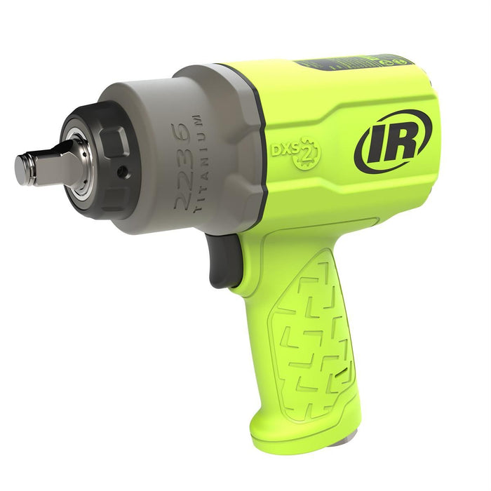 Ingersoll Rand DXS2 1/2" Air Impact Wrench, Friction Ring Retainer, Green