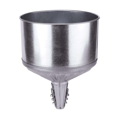 Plews Edelmann FUNNEL METAL W/SCREEN 8QT 10" DIAMETER